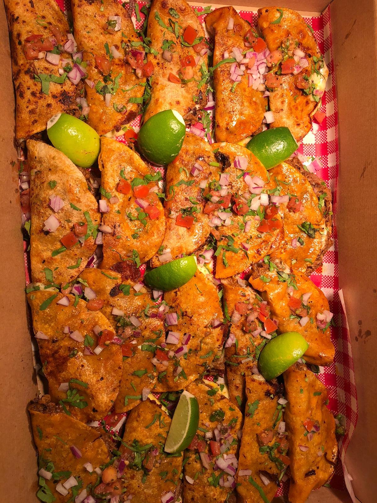 BRISKET BIRRIA TACOS