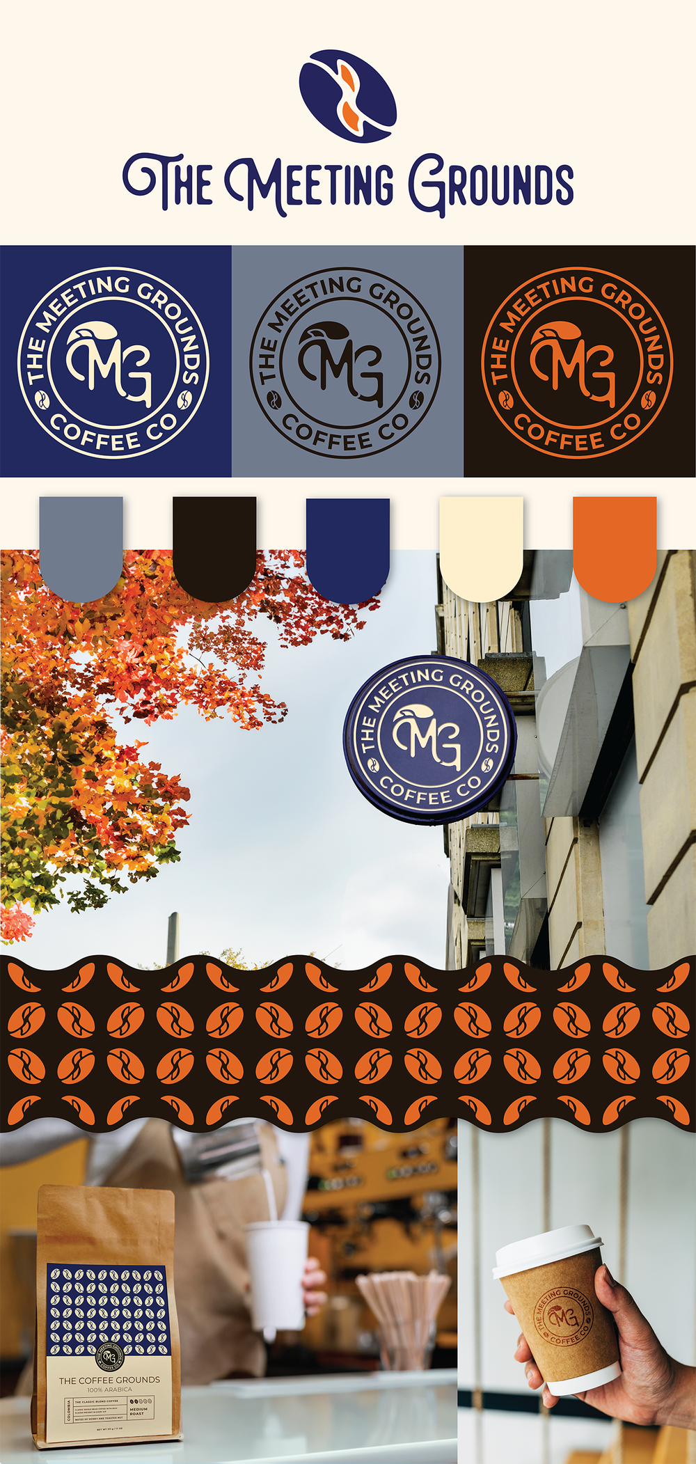 The Meeting Grounds brand mockup