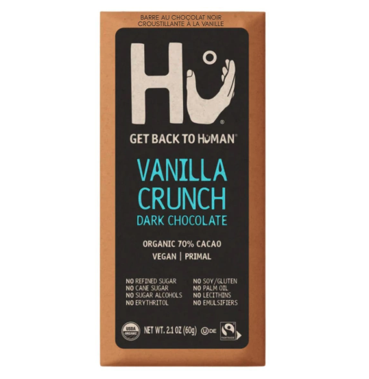 Hu chocolat noir | vanille et quinoa