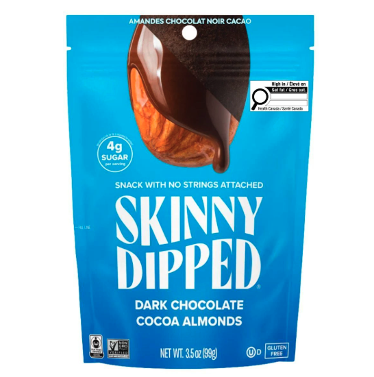 Amandes au chocolat noir cacao