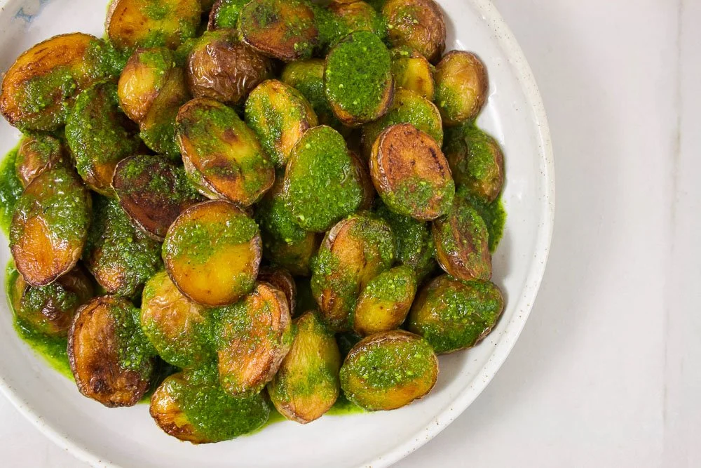Grelots au gras de canard & pesto — EMILIE GAUTHIER