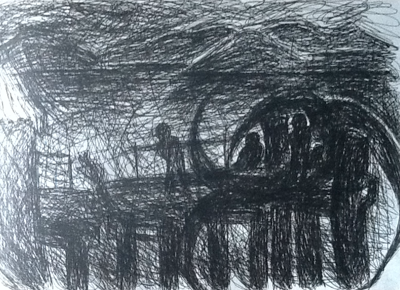 Title, 240mm x 480 mm, oil on canvas (NFS)