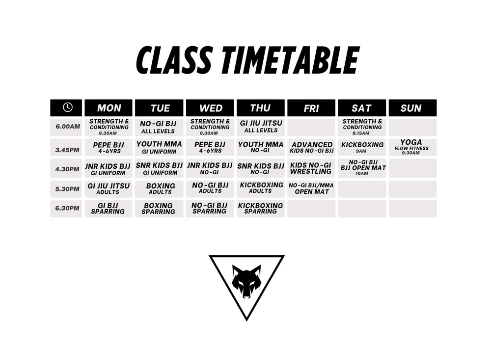 Classes — Rogue Training Centre