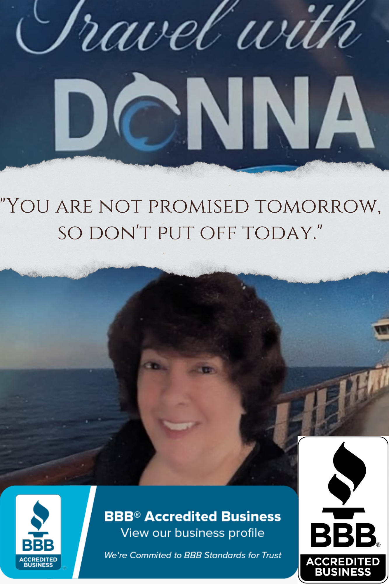 Travel with Donna - accreditation