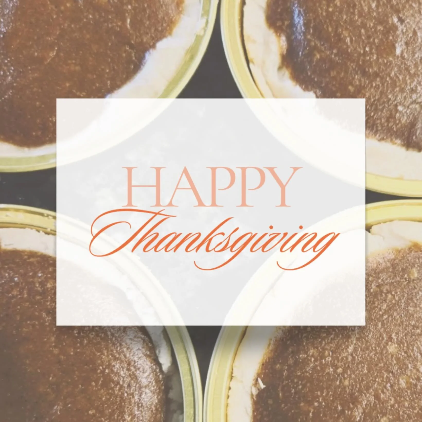 Happy Thanksgiving, everyone! I hope you are all having a wonderful day! I am heading out of town for food with family. What are you all doing today? 

#blessedbbakery #blessedbe #thanksgiving #holiday #happythanksgiving #glutenfree #glutenfreebakery