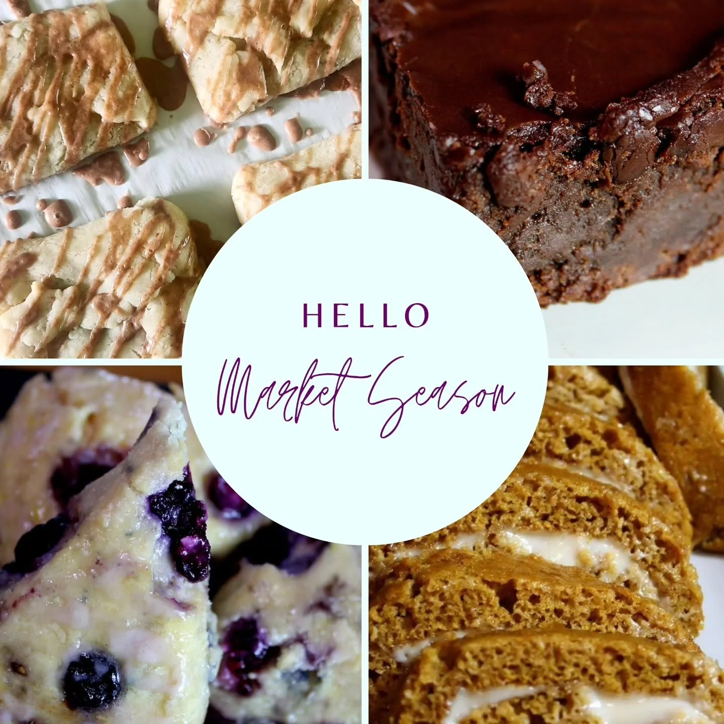 Hey, all! This weekend the @kansasgrownfarmersmarket moves back outside! It will still be holiday hours (8am to noon), but Blessed B. Bakery will be there this weekend. See you there! 

#kansasgrownfarmersmarket #kansasgrown #blessedbbakery #blessedb