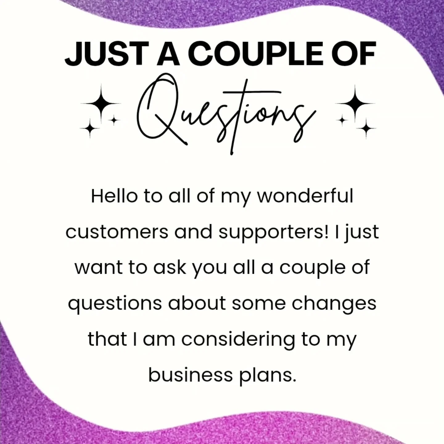 Blessings to all of you! I am CONSIDERING make some changes or adjustments to my business plan, and wanted to see what my customers think of them. Let me know what you think of the ideas! 

#blessedbbakery #blessedbe #glutenfreebakery #glutenfree