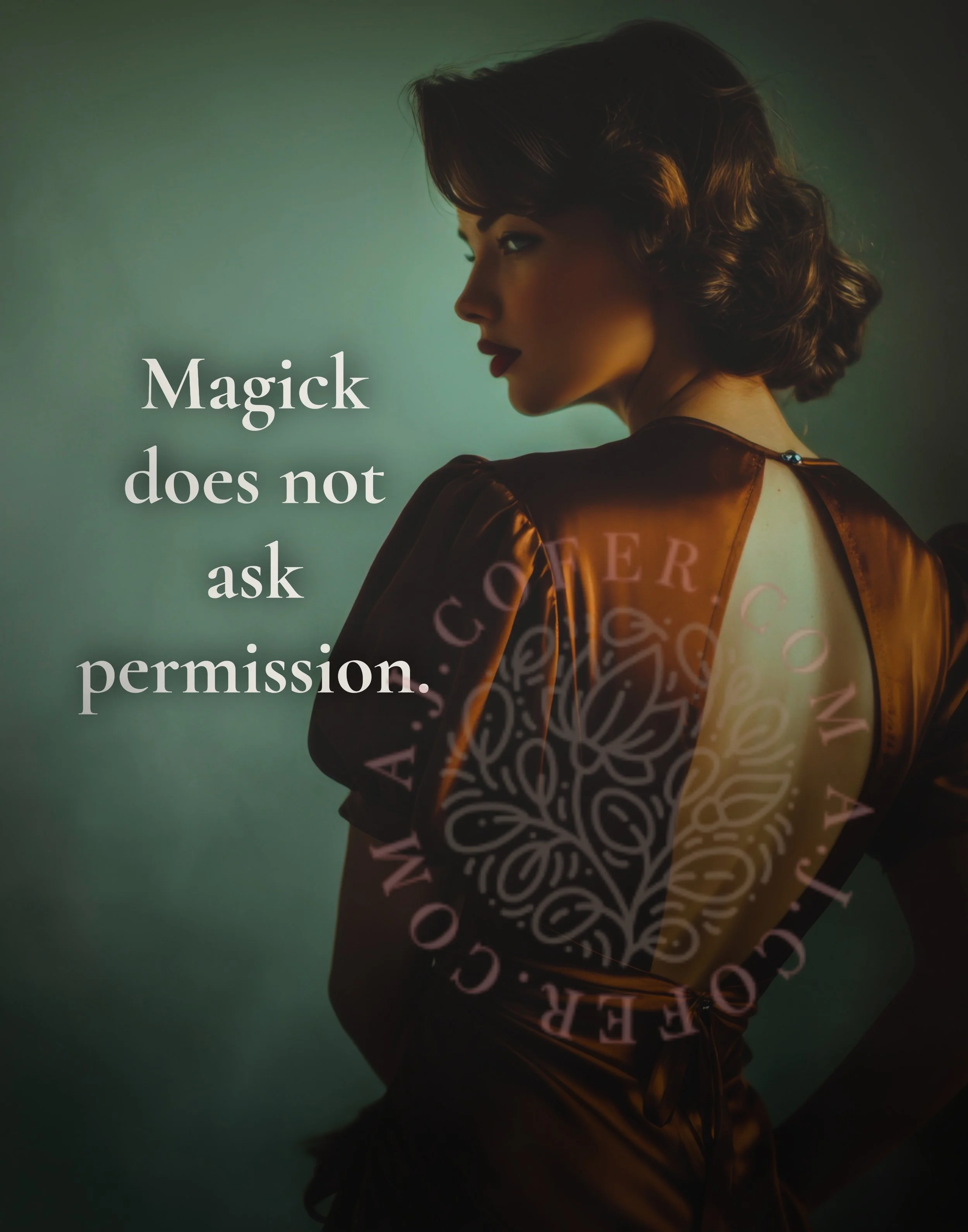 Magick Does Not Ask Permission — 11×14 Print