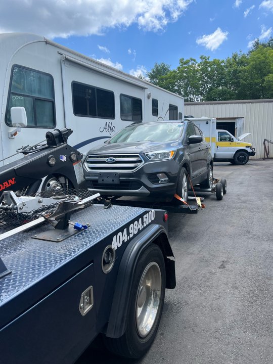 towing to shop or mechanic