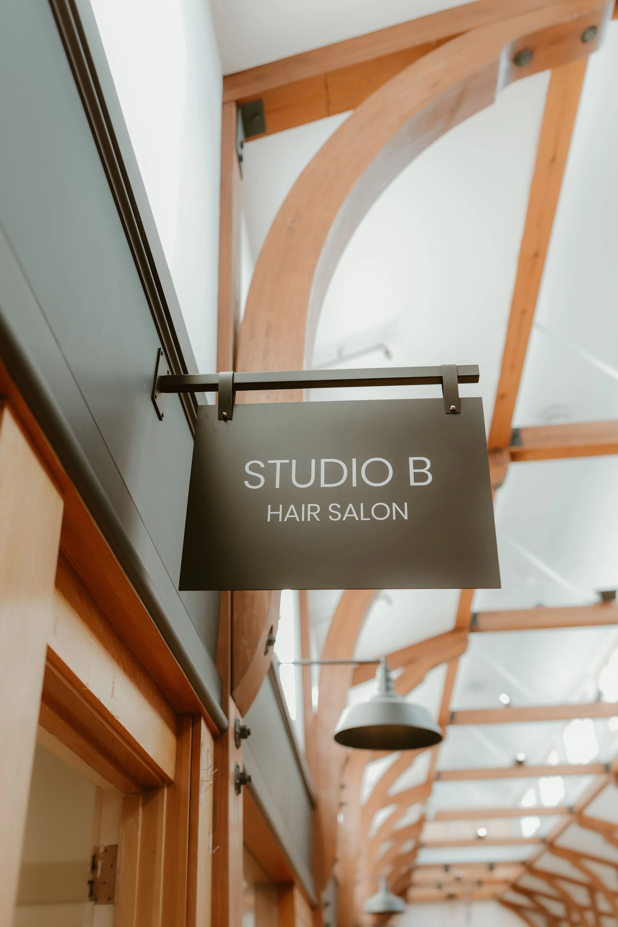 Signboard for Studio B Hair Salon