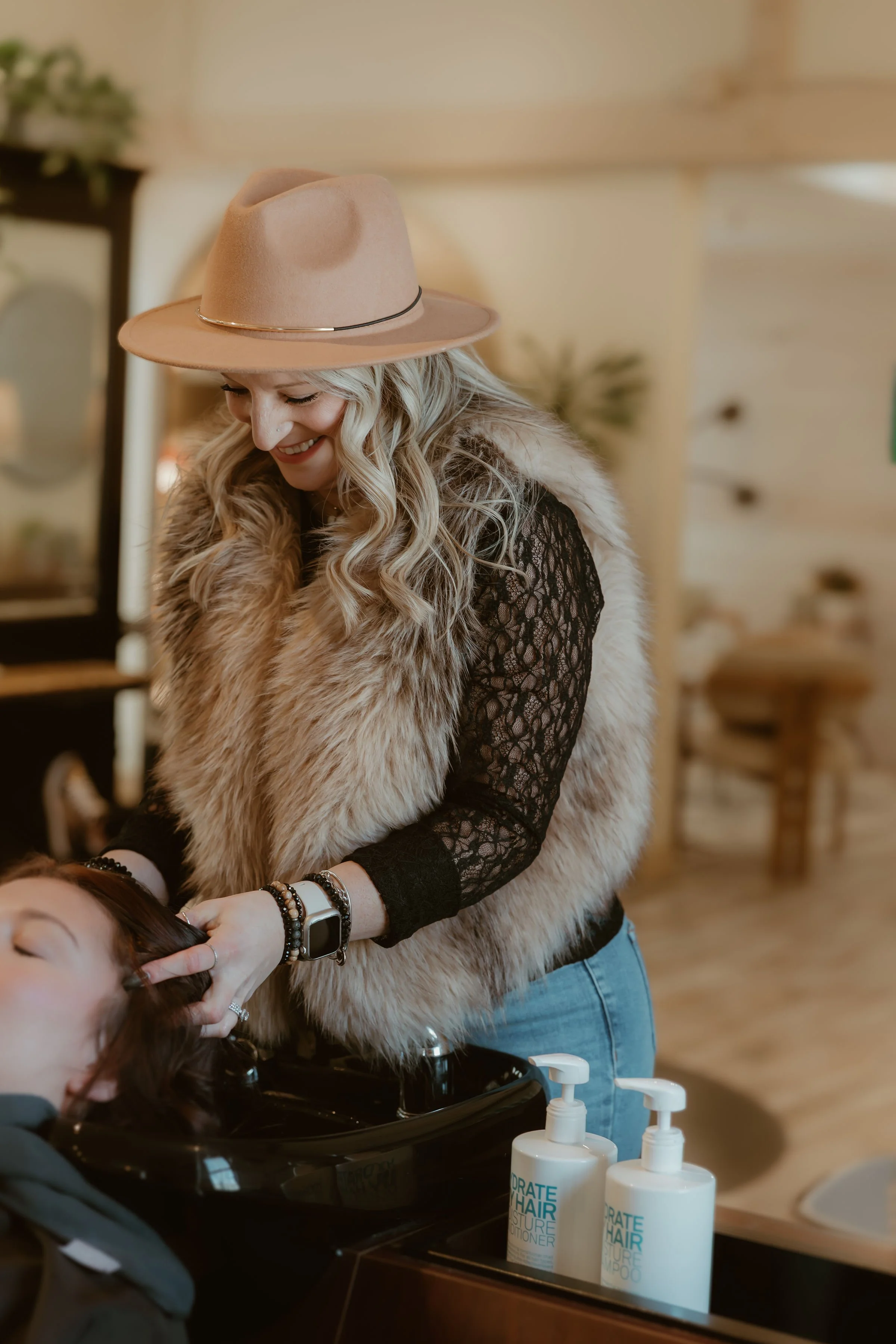 Hair Wash and Condition, Studio B Hair Salon