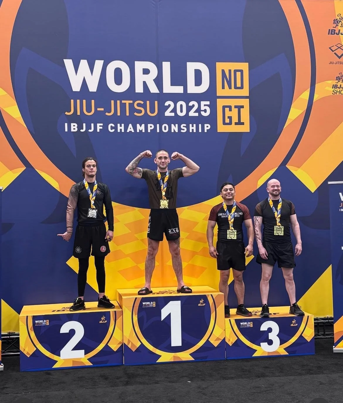 Brown Belt M1 World Champion @russmccumber 

We want to take a moment and recognize Russ for his tremendous year on the IBJJF circuit in 2025. Russ stood on several podium&rsquo;s and brought home his fair share of gold. 

All of his hard work culmin