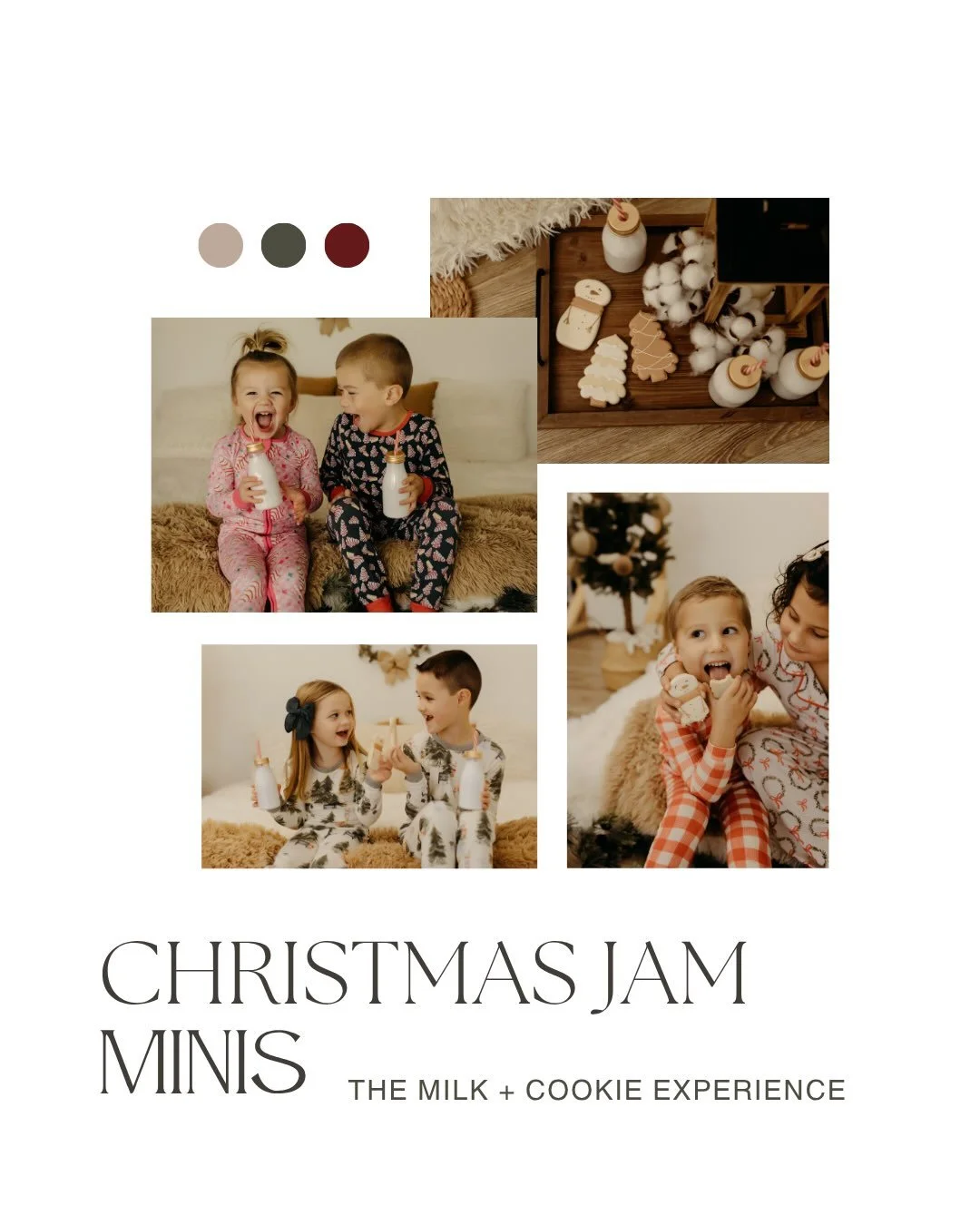 This sells out each year! I have 5 spots still available! Comment what time you want or send me a message! 🎄🍪🥛

@thestory.room is the beautiful studio we&rsquo;ll be using this year! 

Each child will receive a gourmet Christmas cookie! 

Book it 