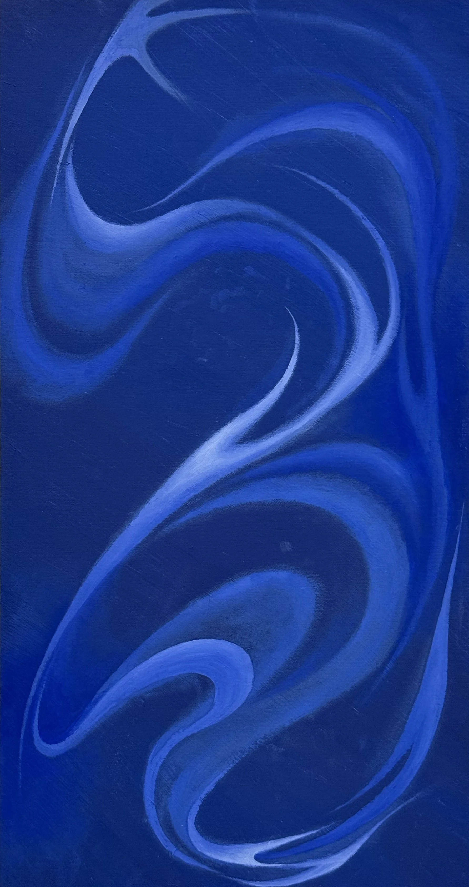 Tenderness (Oil on wood, 6.5x12')