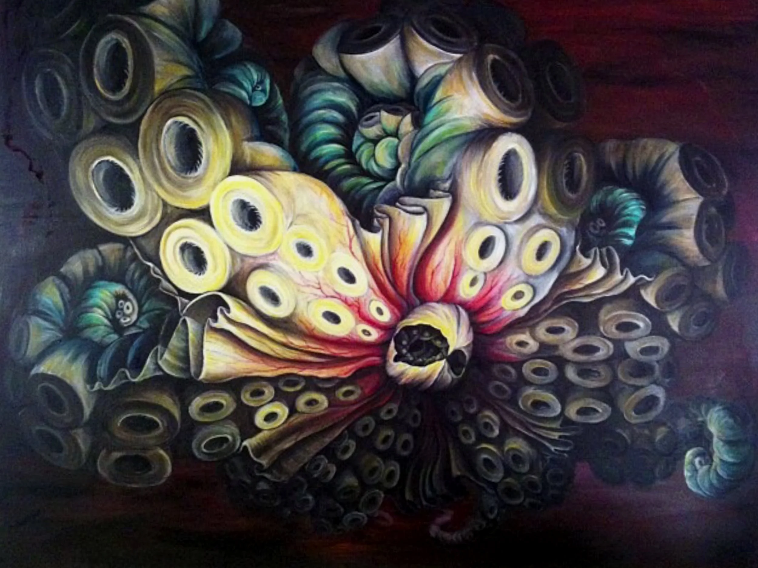"first bloom"
Acrylic on Canvas
4X6 ft