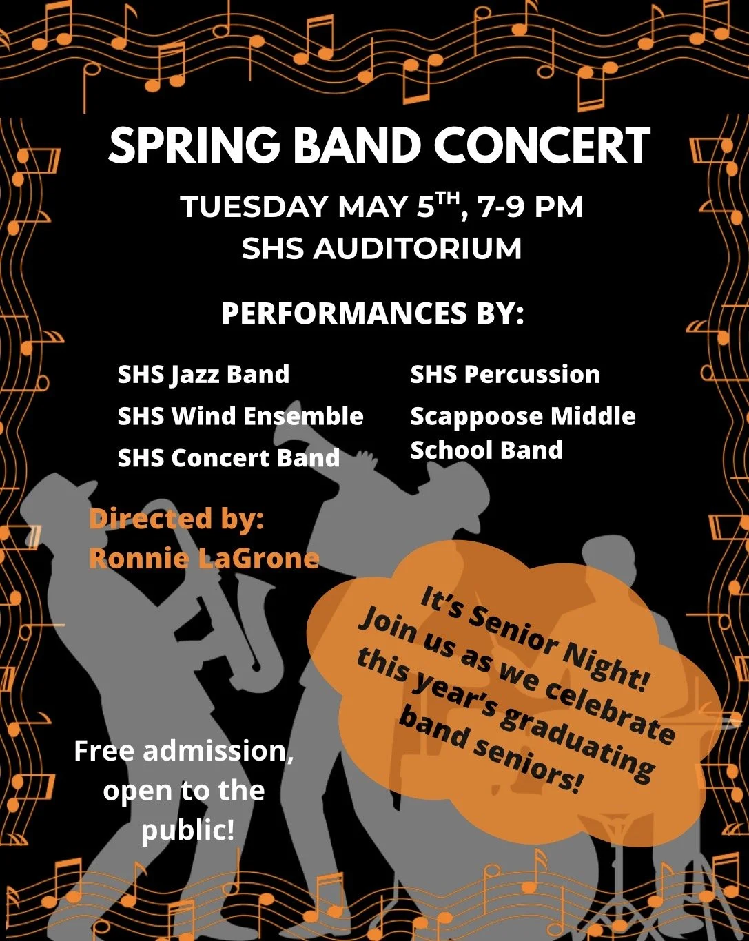 Spring SMS/SHS Band Concert
