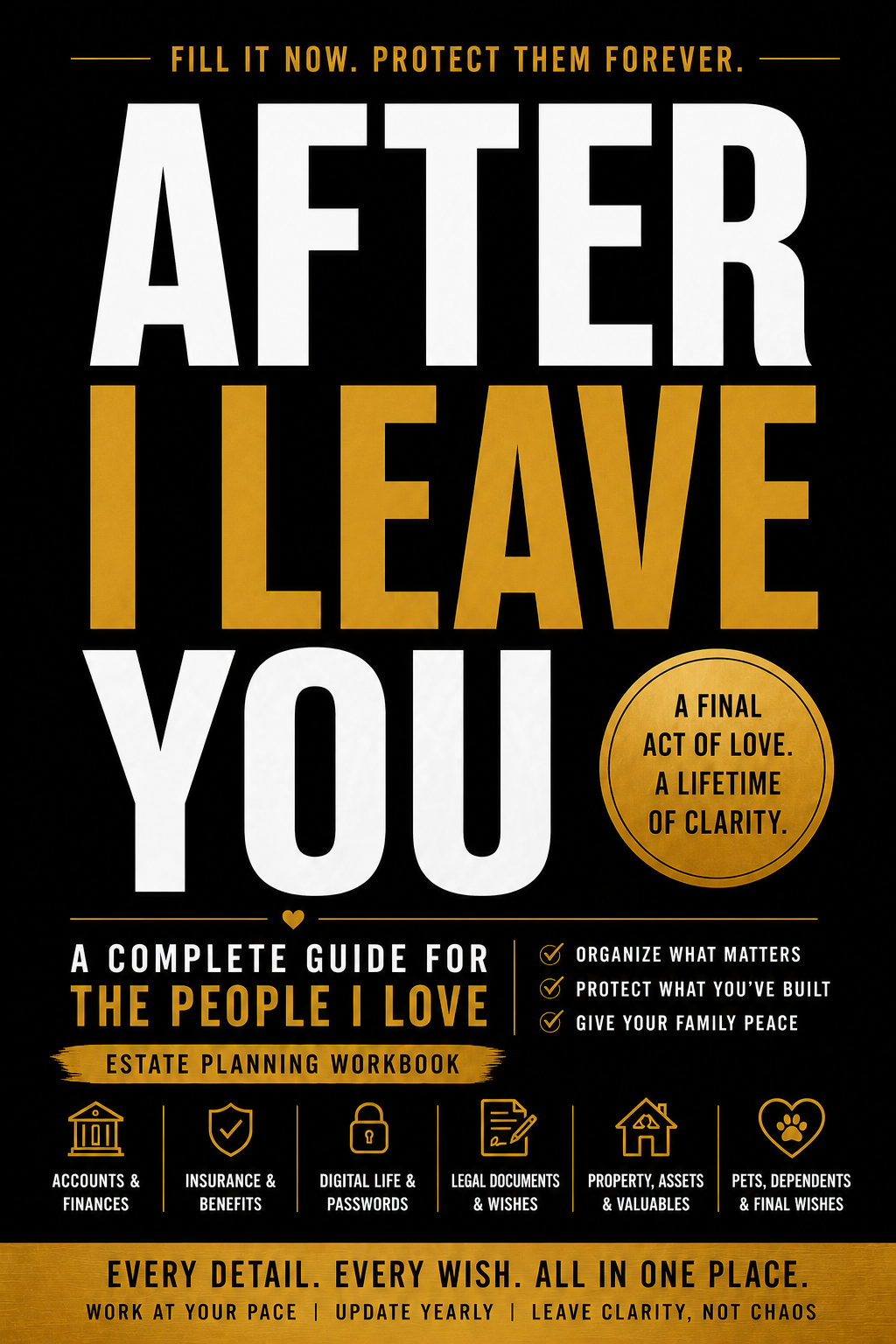 After I Leave You - Digital Workbook