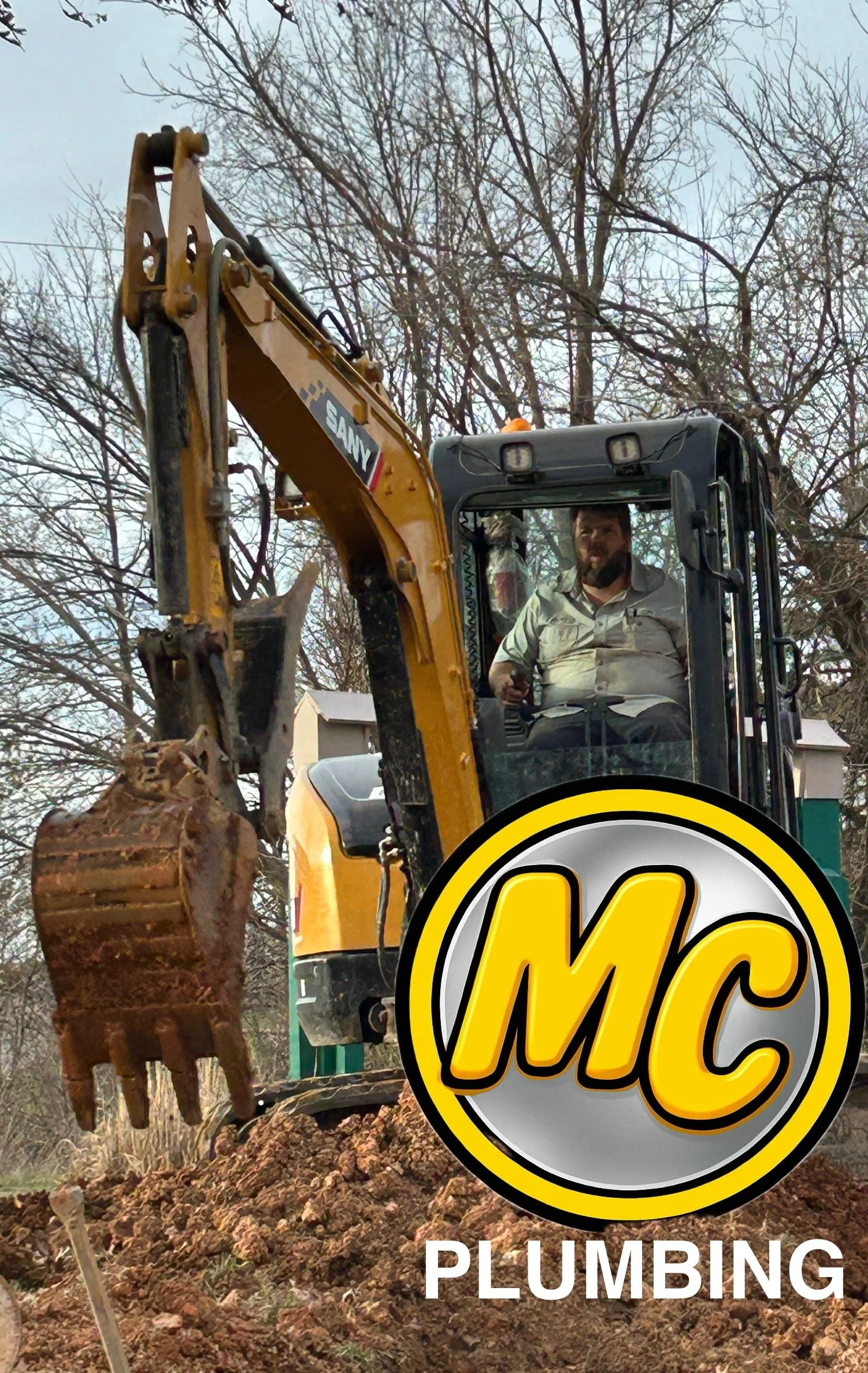 Sewer and water line mains