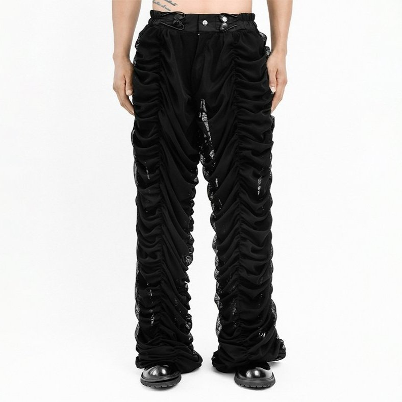 01 File Fold Ruched Pant