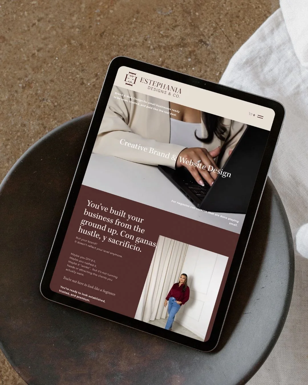 Estephania Designs & Co – Squarespace Refresh