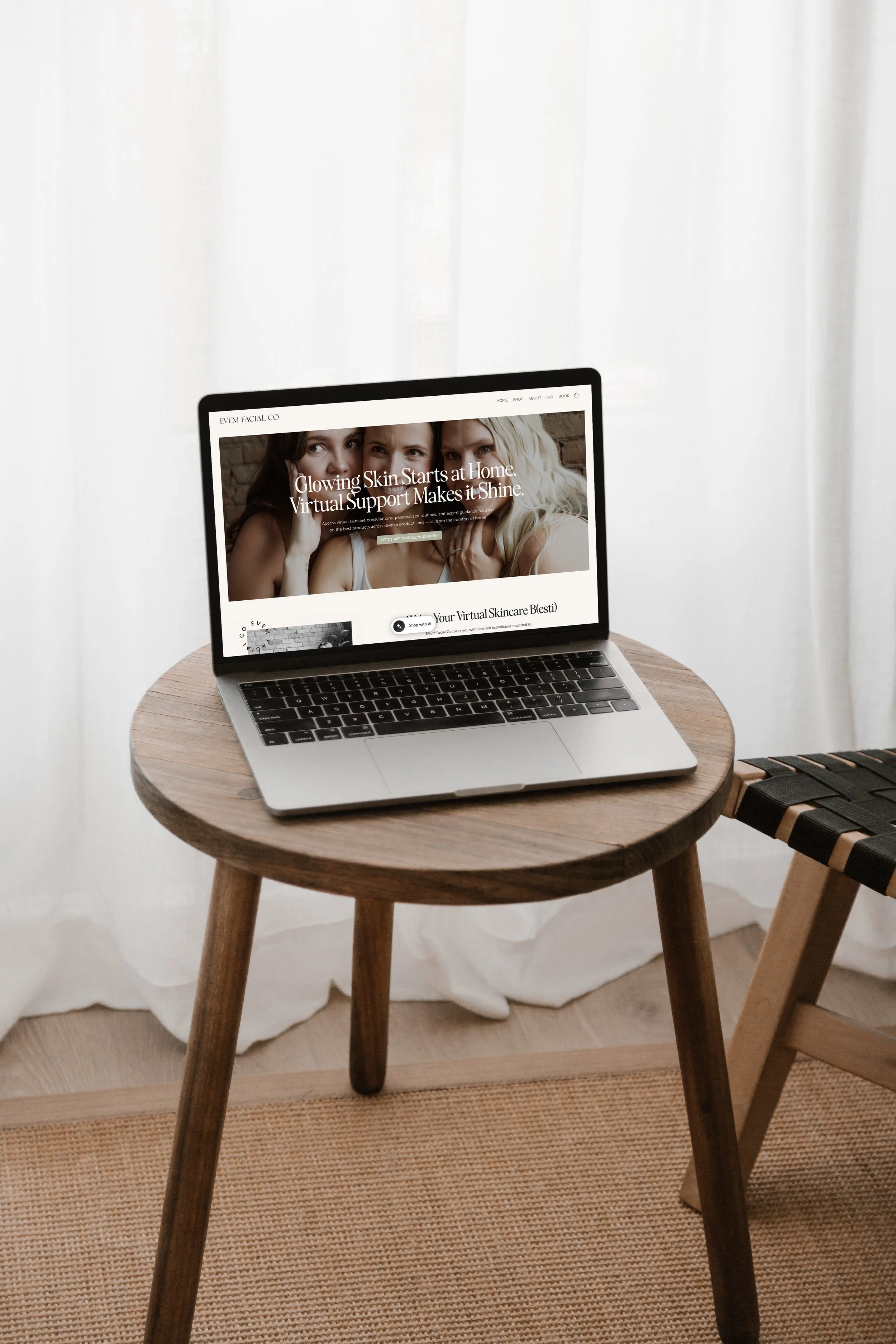 EVEM Facial – White Label Shopify Development