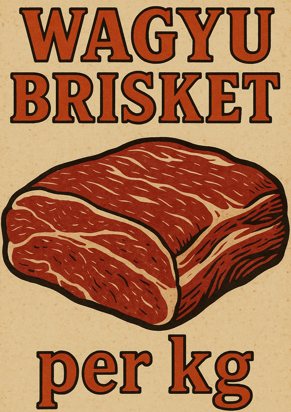 Easter 2026 - Wagyu Brisket - Whole