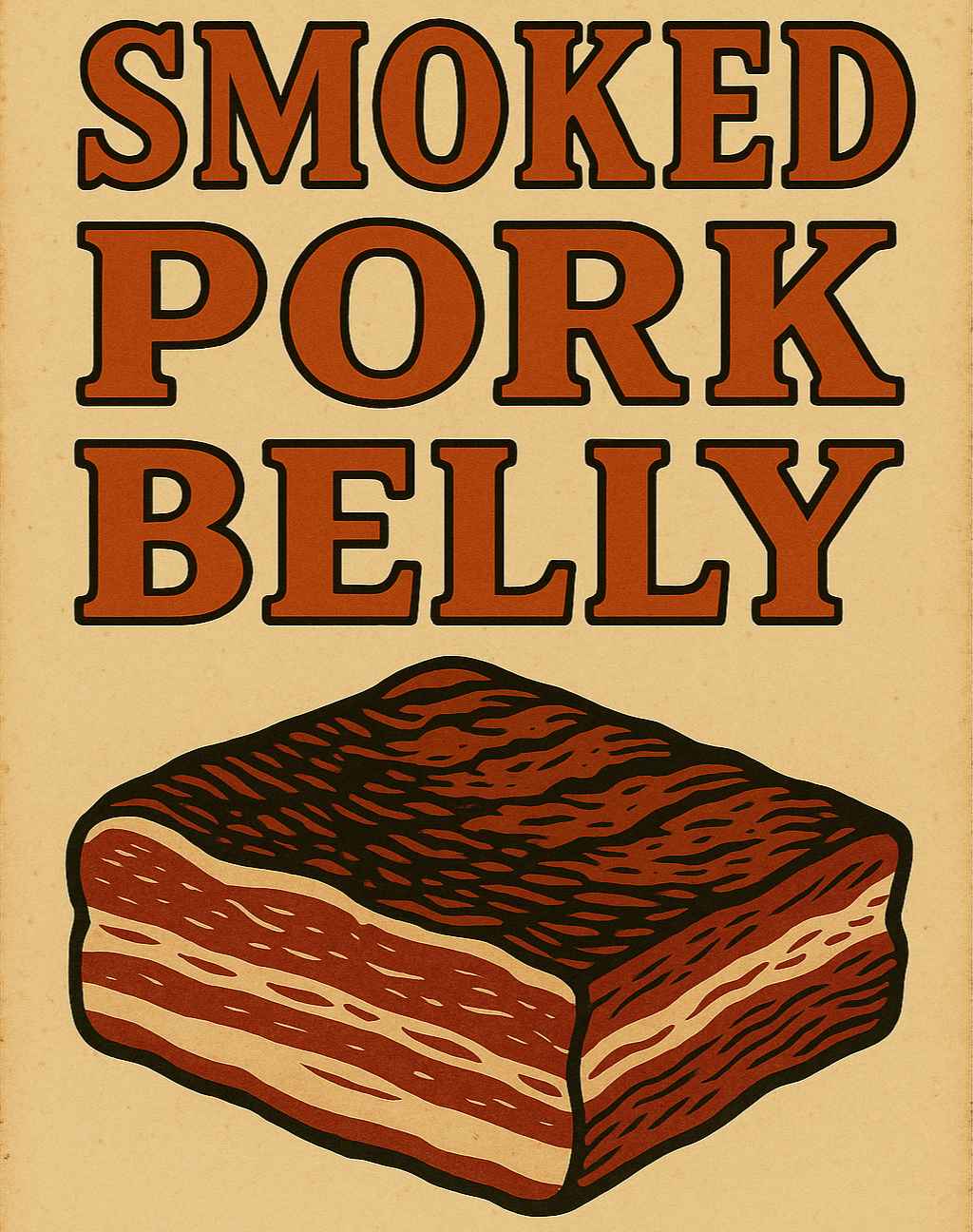 Easter 2026 - Smoked Pork Belly - Burnt Ends - Glazed In Big Box Barbeque Sauce