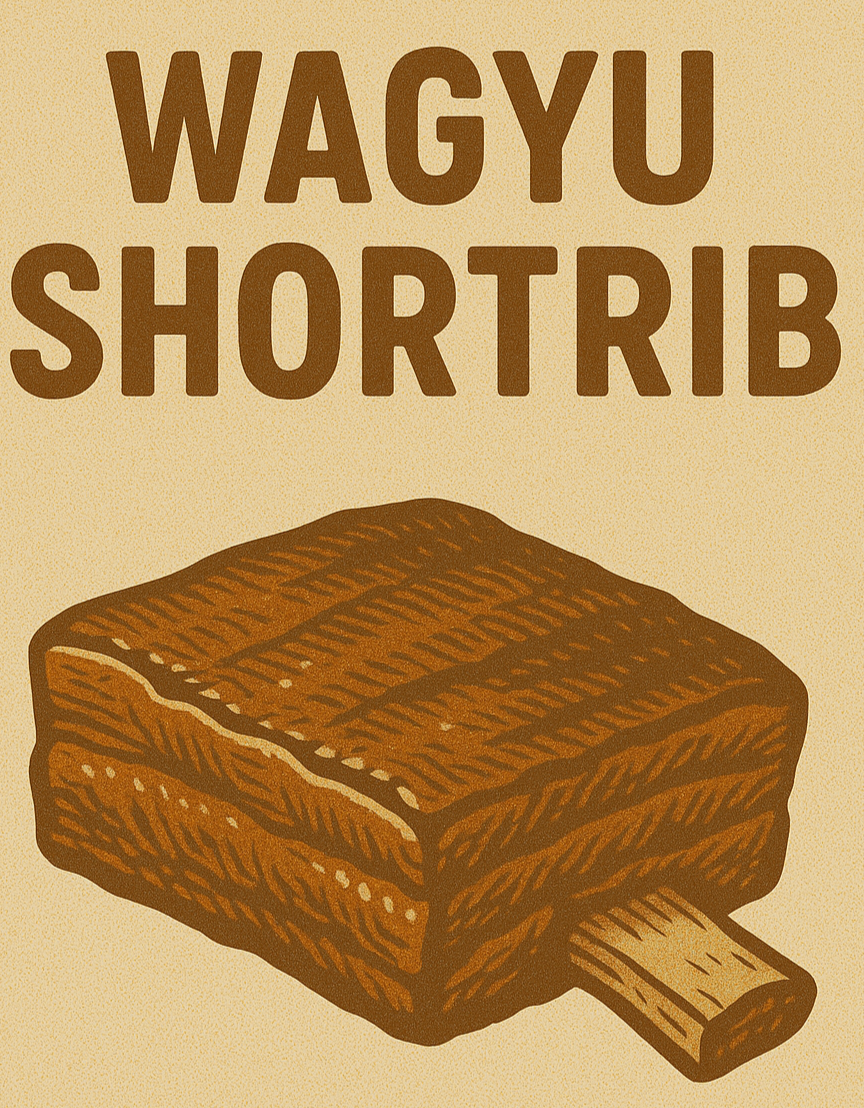 Easter 2026 - Wagyu Shortrib - Whole Racks 3 Bones