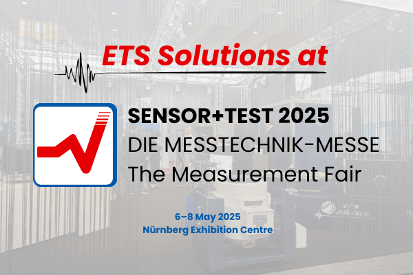 ETS Solutions will exhibit at SENSOR+TEST 2025 in Nürnberg