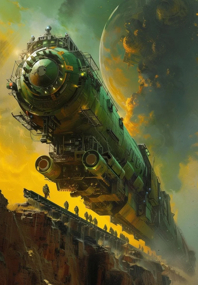 QT your Train art