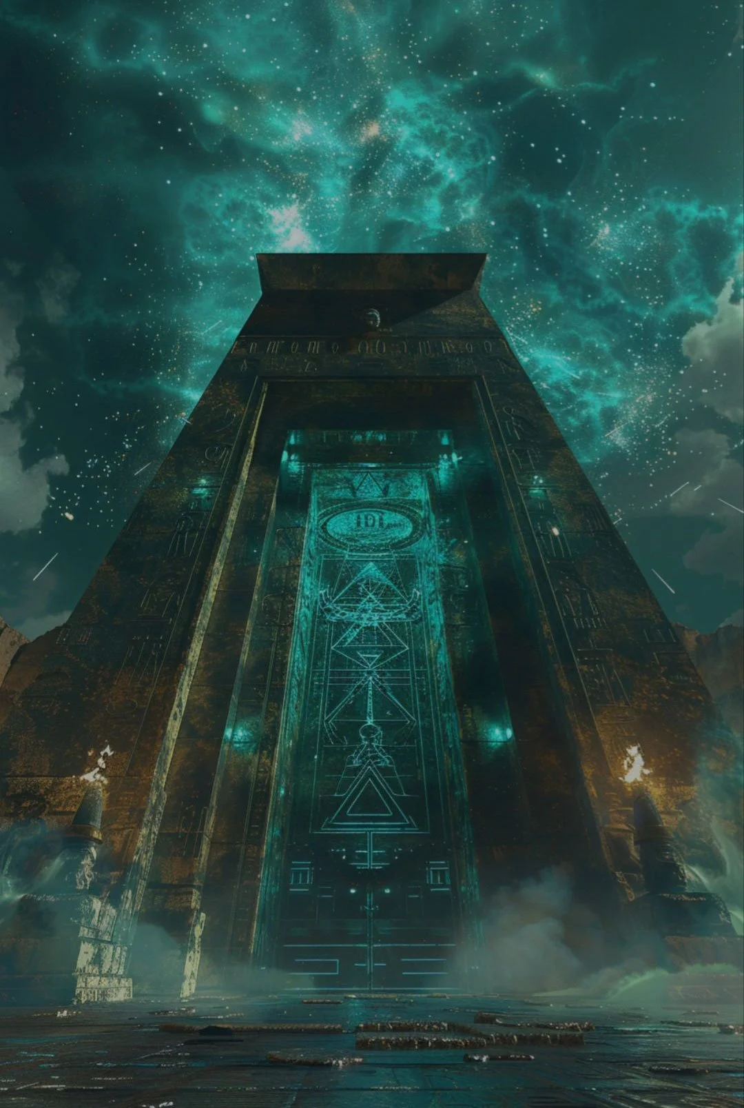 Starlit Pyramids