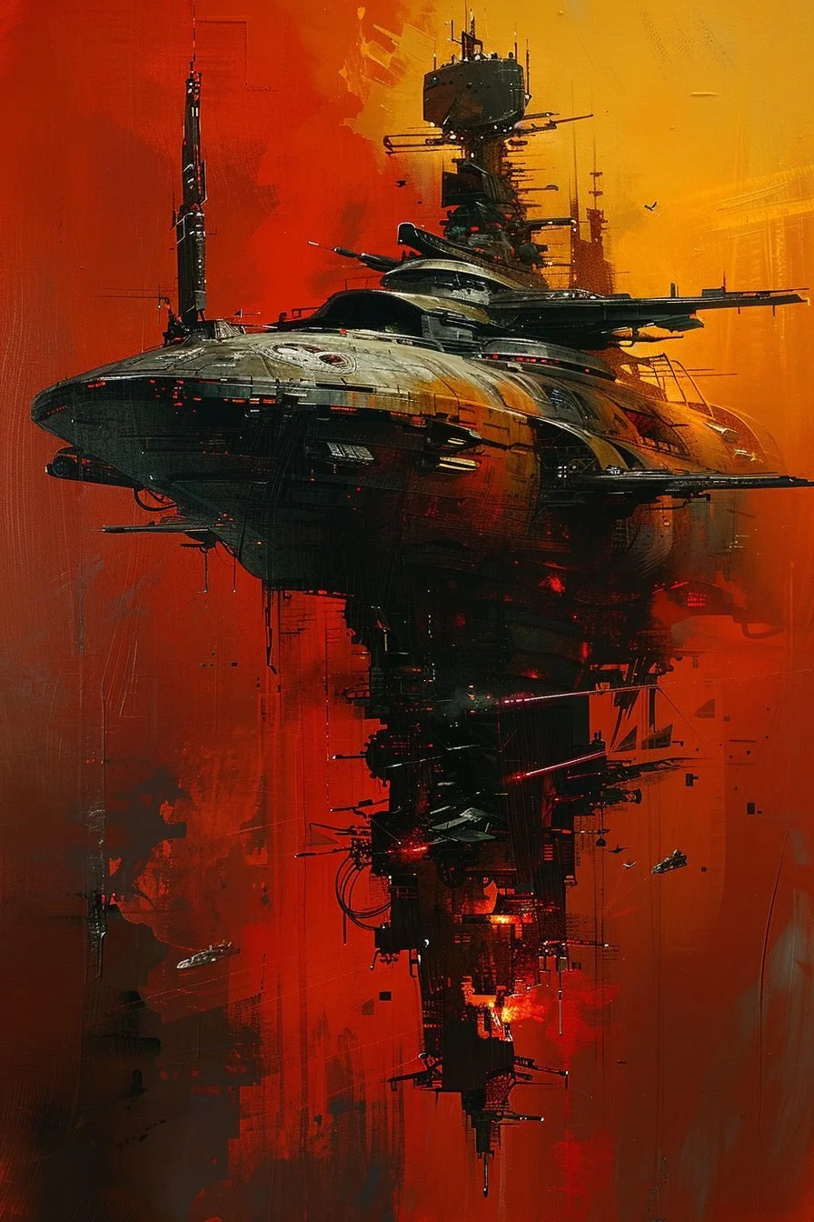 QT your Spaceship art or Wreck