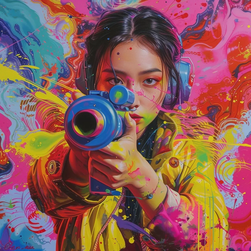 Paint Ball QT your Badass Girl