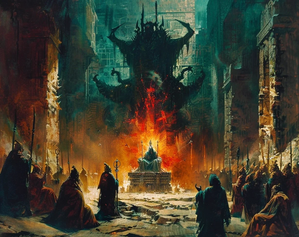 Ceremony in Progress