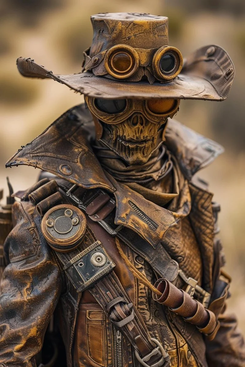 Dystopian Cowboy looking for a Horse (V)