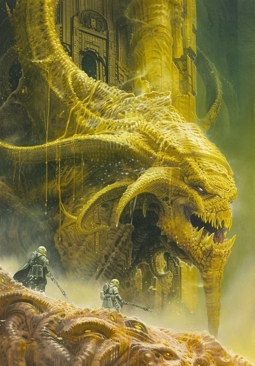 Monstro (Weekend AI Art Challenge - “Theme: Sci-Fi / Aliens”)
