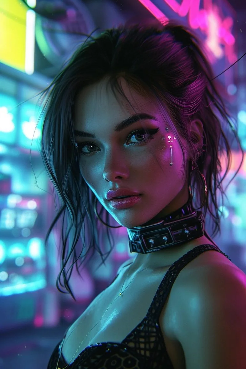 QT your Cyberpunk Girl