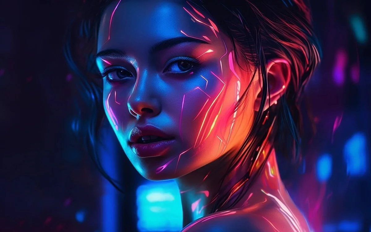 In Night City QT your Portrait art