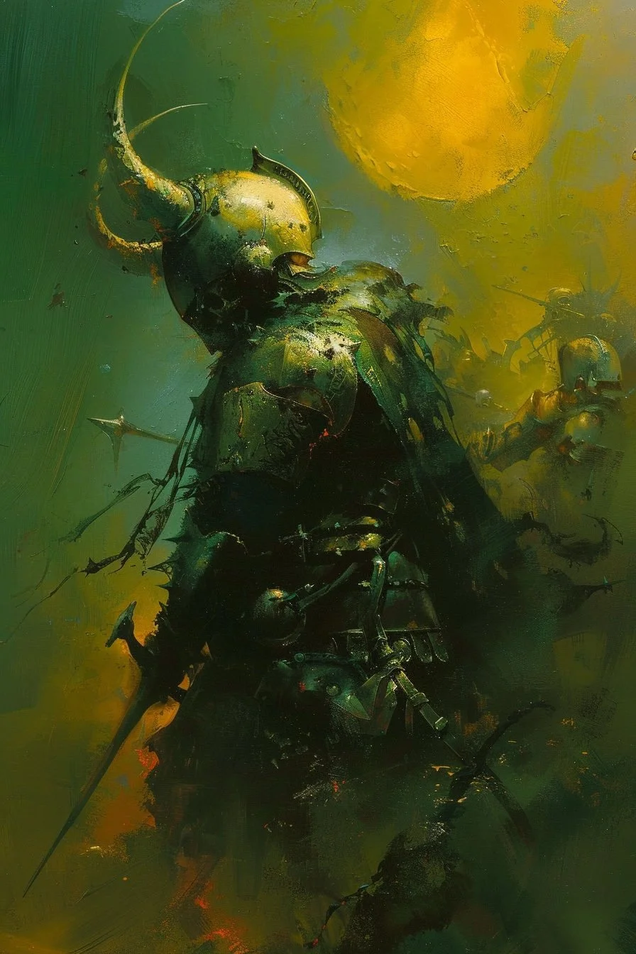 QT with your Space Viking art