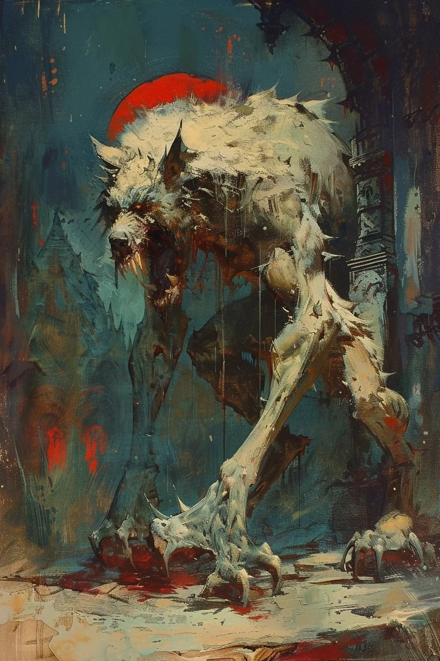 QT your Werewolf art The Howling