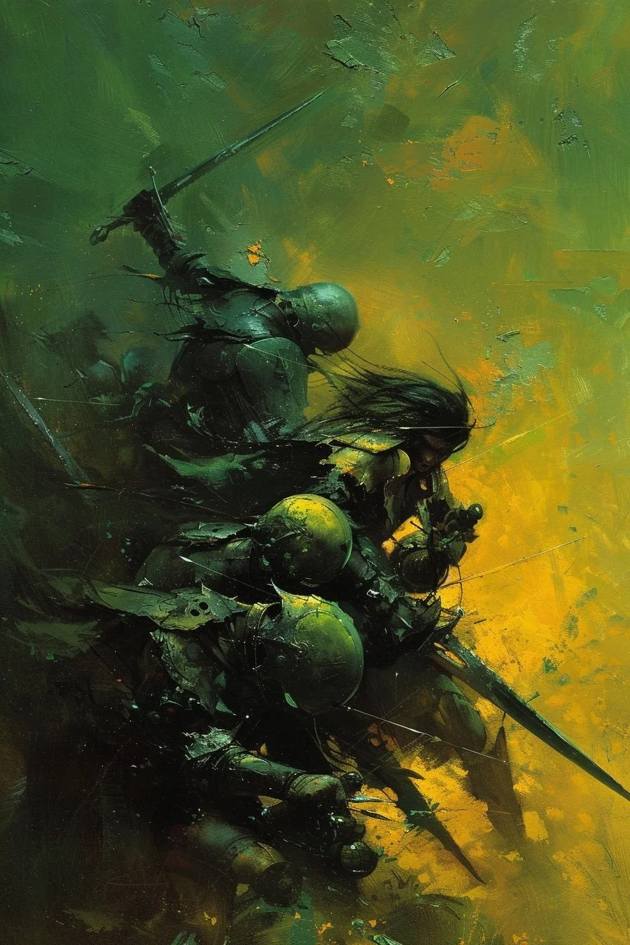 The Black-hair Knight