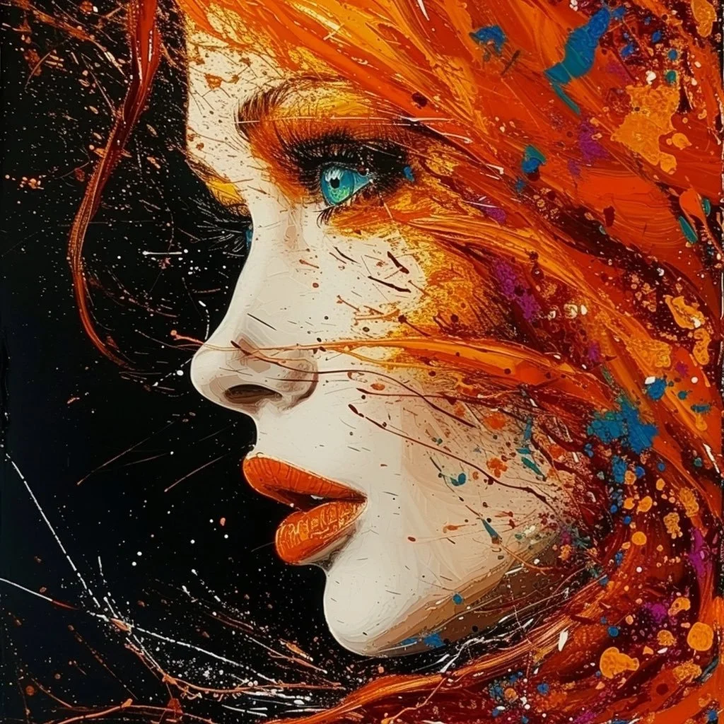QT your Red Head art