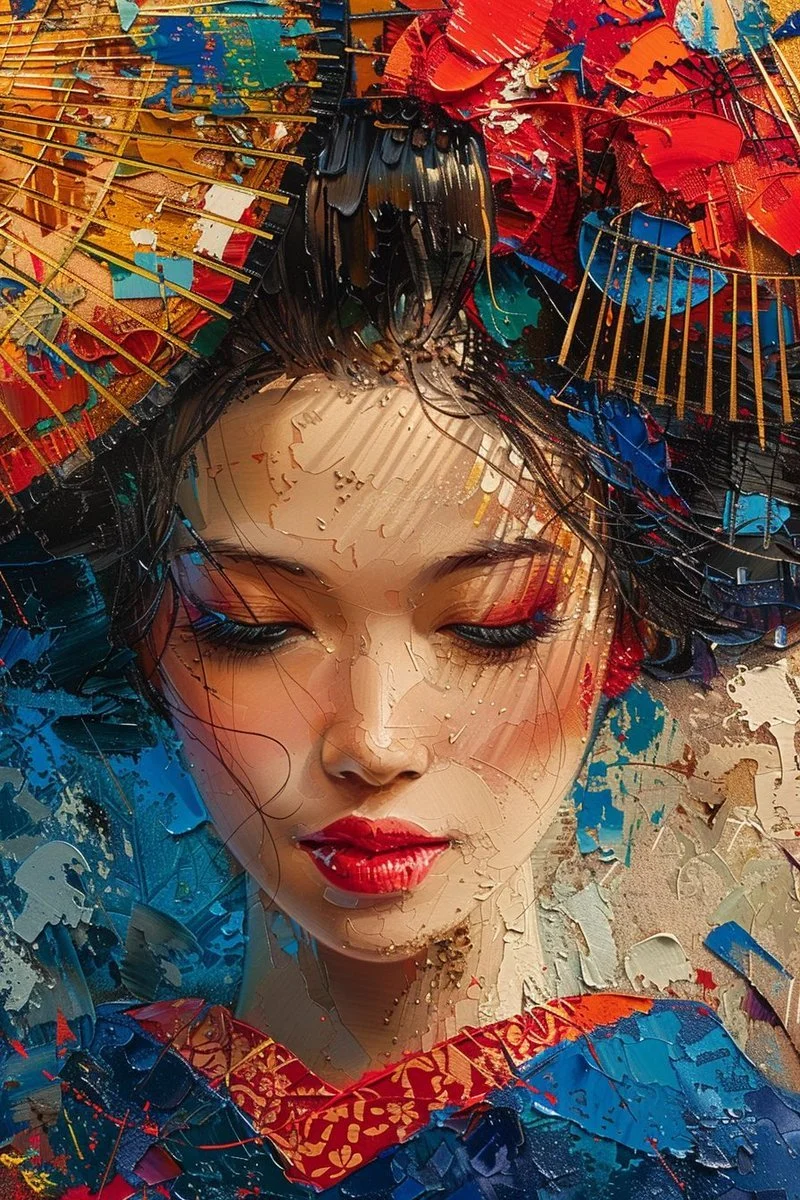 Portrait of a Geisha