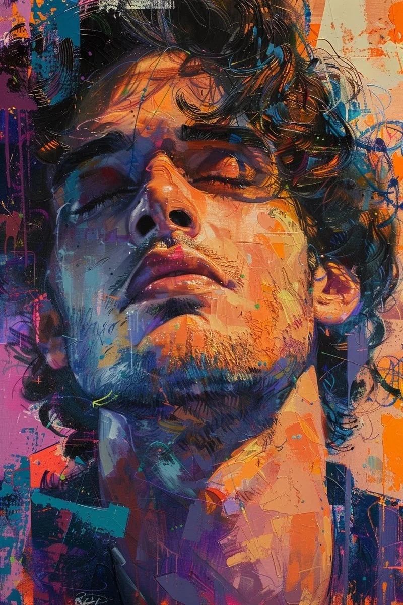 QT your Handsome Male Portrait