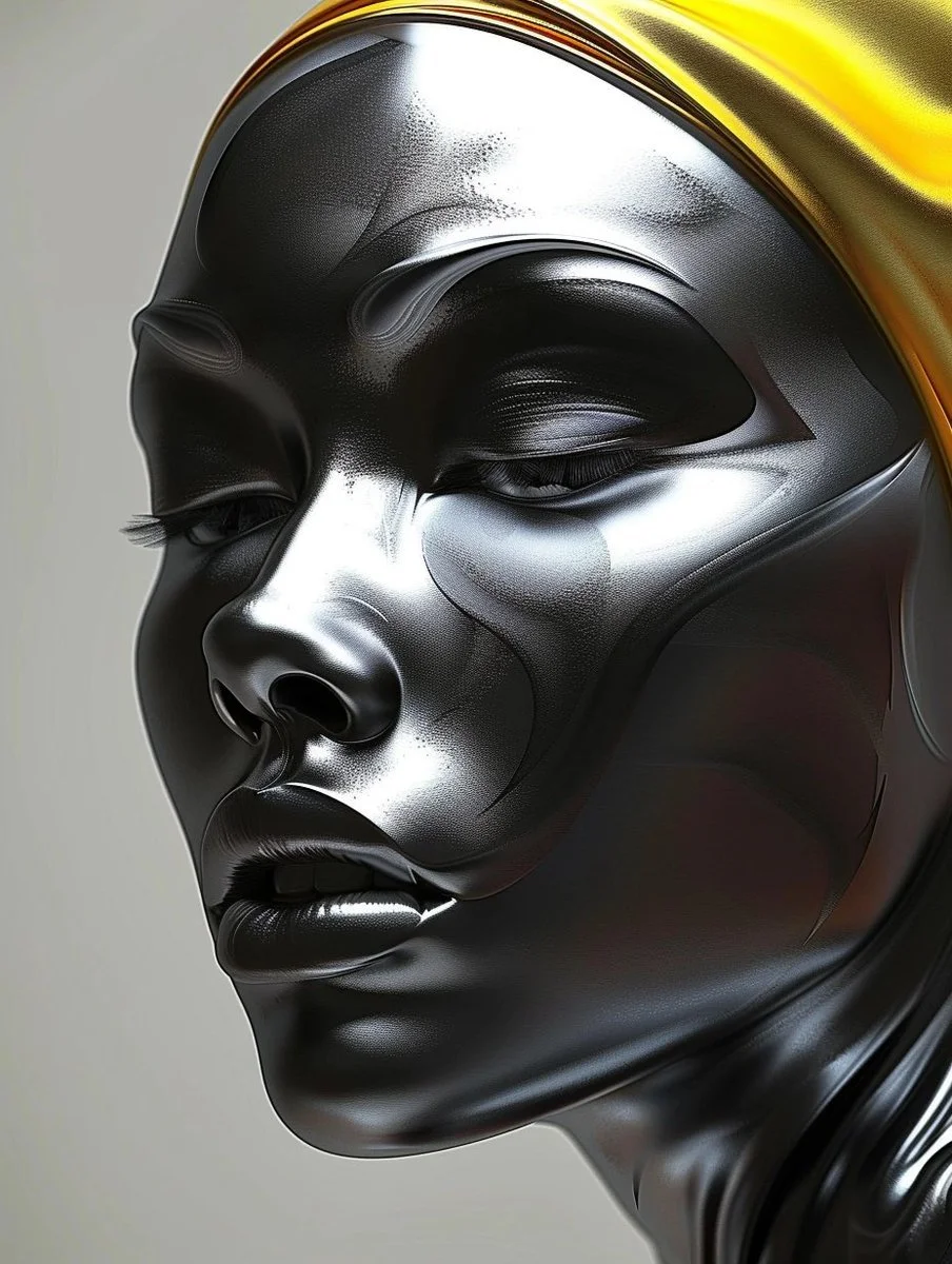 QT your Black & Gold art