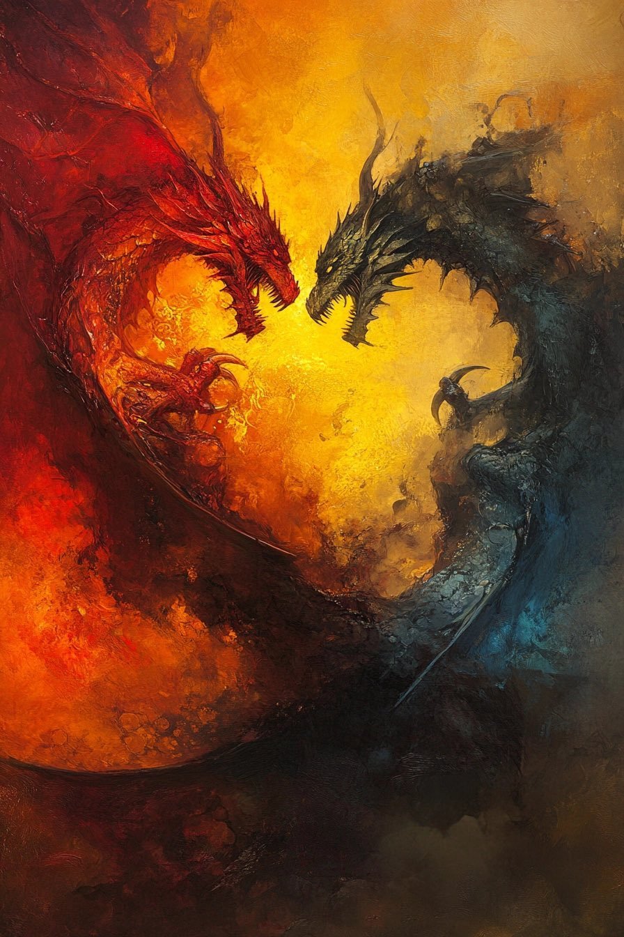 QT your Dragon Art The Heart of Dragons