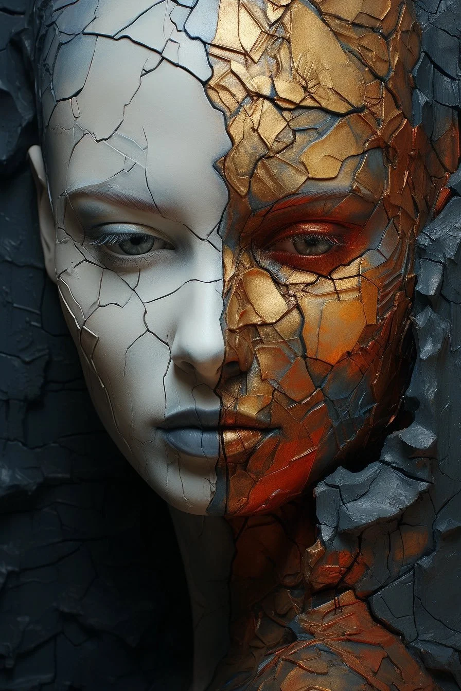 QT with your Cracked art Inner Quake Duality