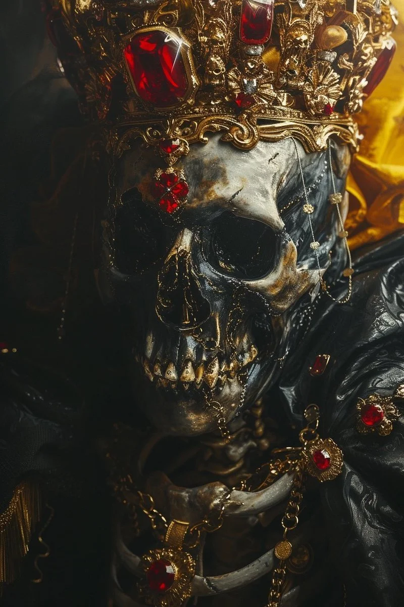 Gone King QT your Skull Face