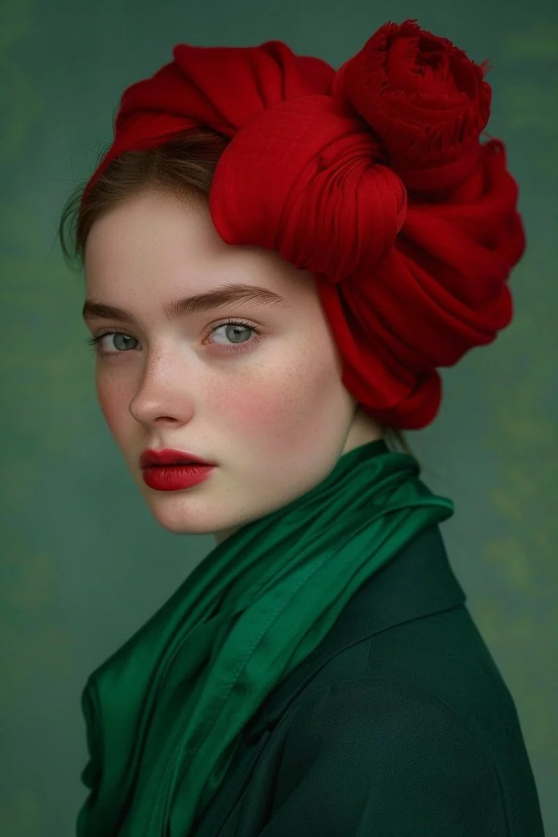 Portrait in Green