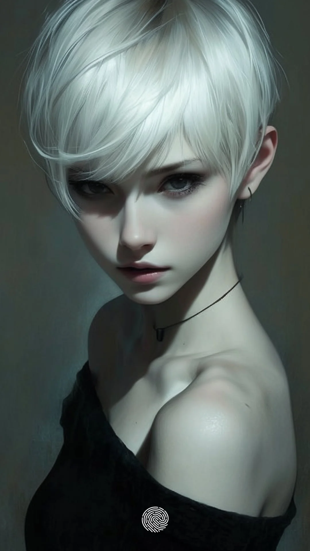 A simple portrait of a biracial Japanese girl - 4